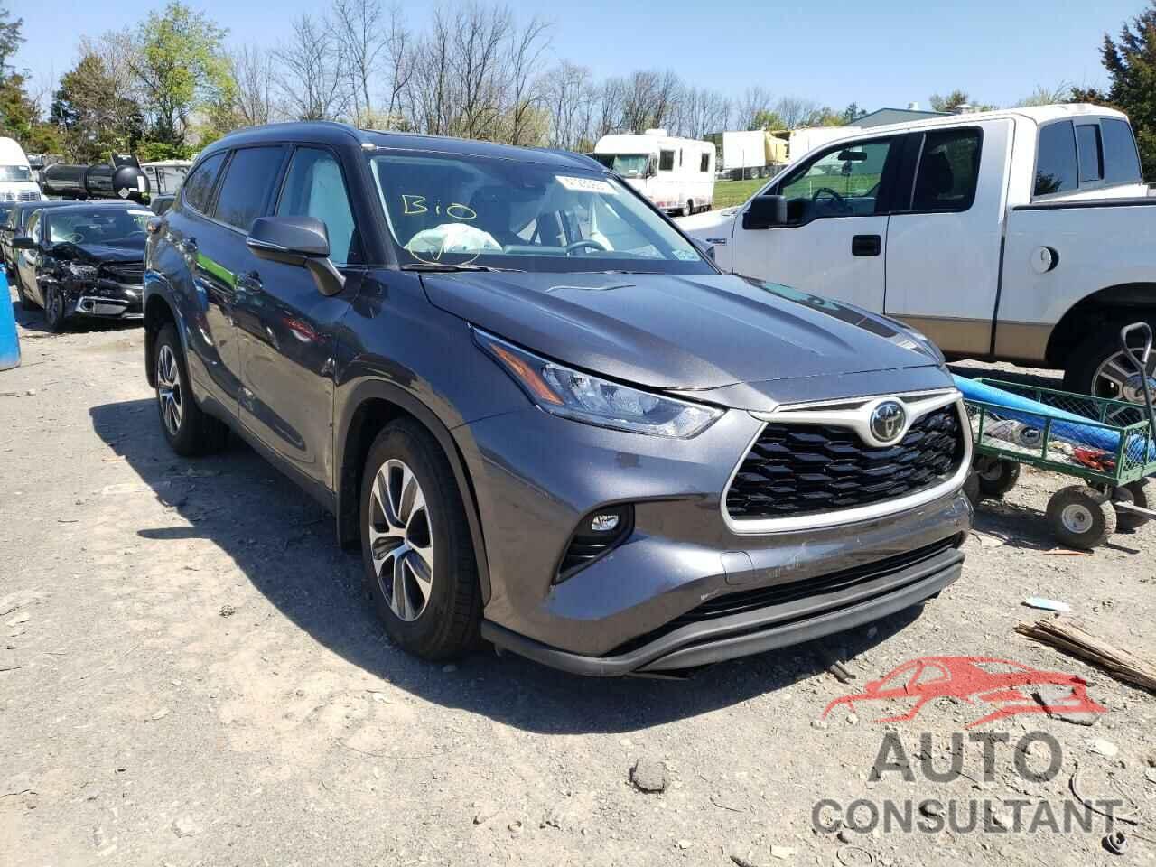 TOYOTA HIGHLANDER 2020 - 5TDHZRBH6LS012770