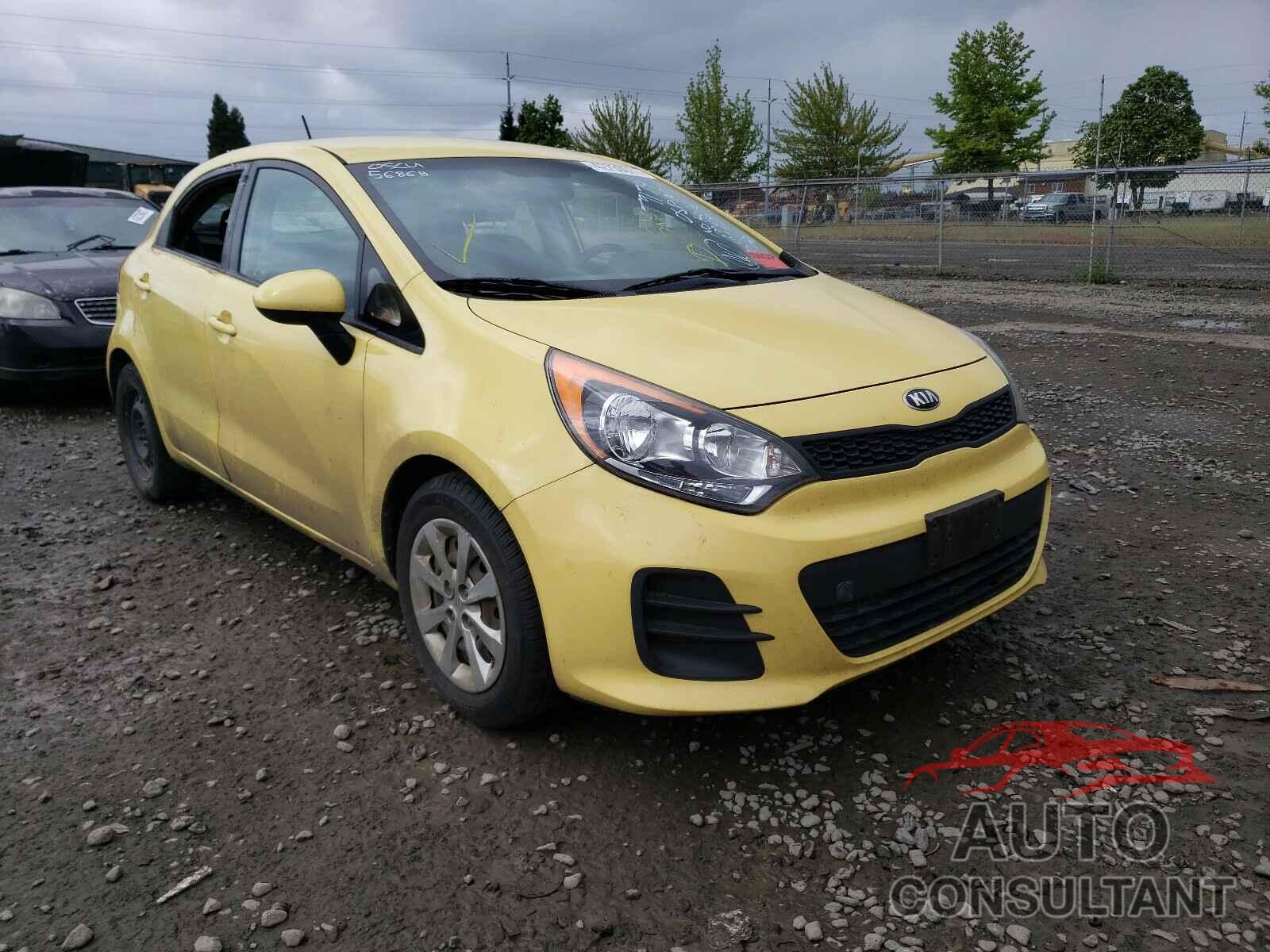 KIA RIO 2016 - KNADM5A30G6583704