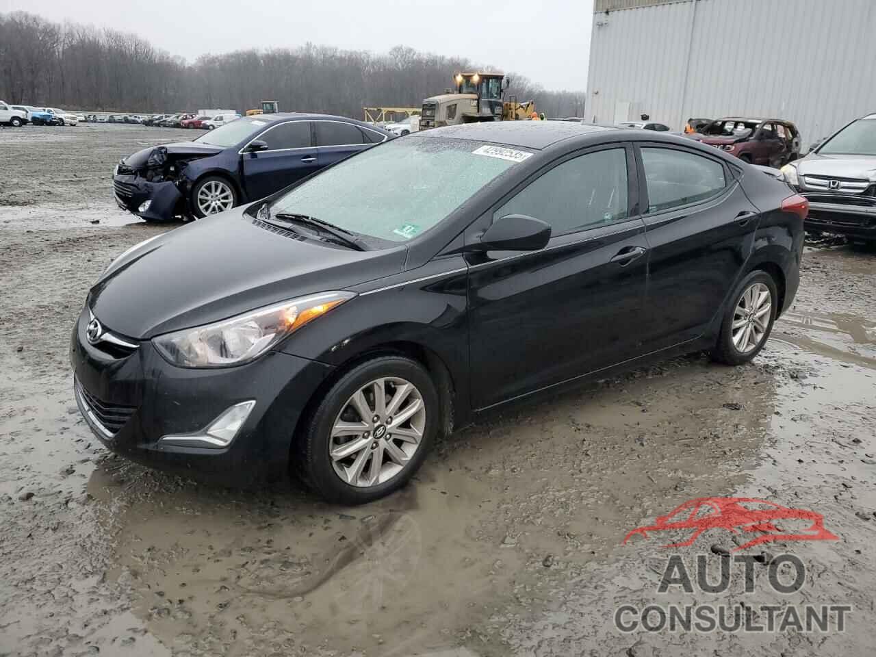 HYUNDAI ELANTRA 2014 - KMHDH4AE1EU116556