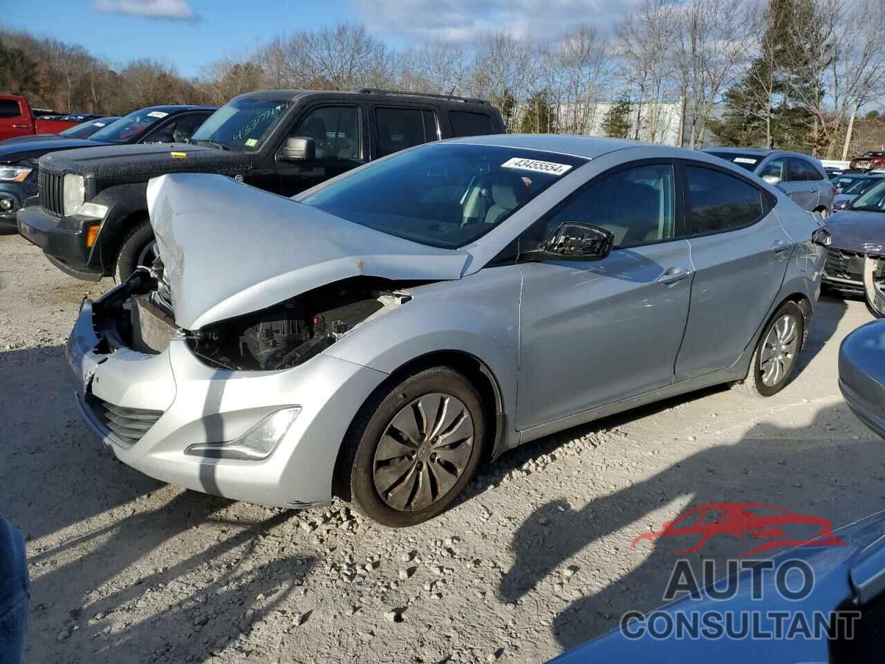 HYUNDAI ELANTRA 2016 - KMHDH4AE2GU575999