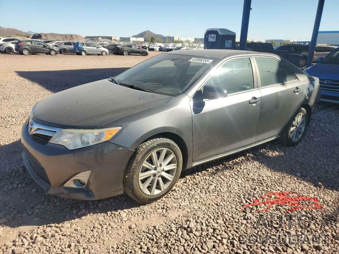 TOYOTA CAMRY 2012 - 4T4BF1FKXCR273855
