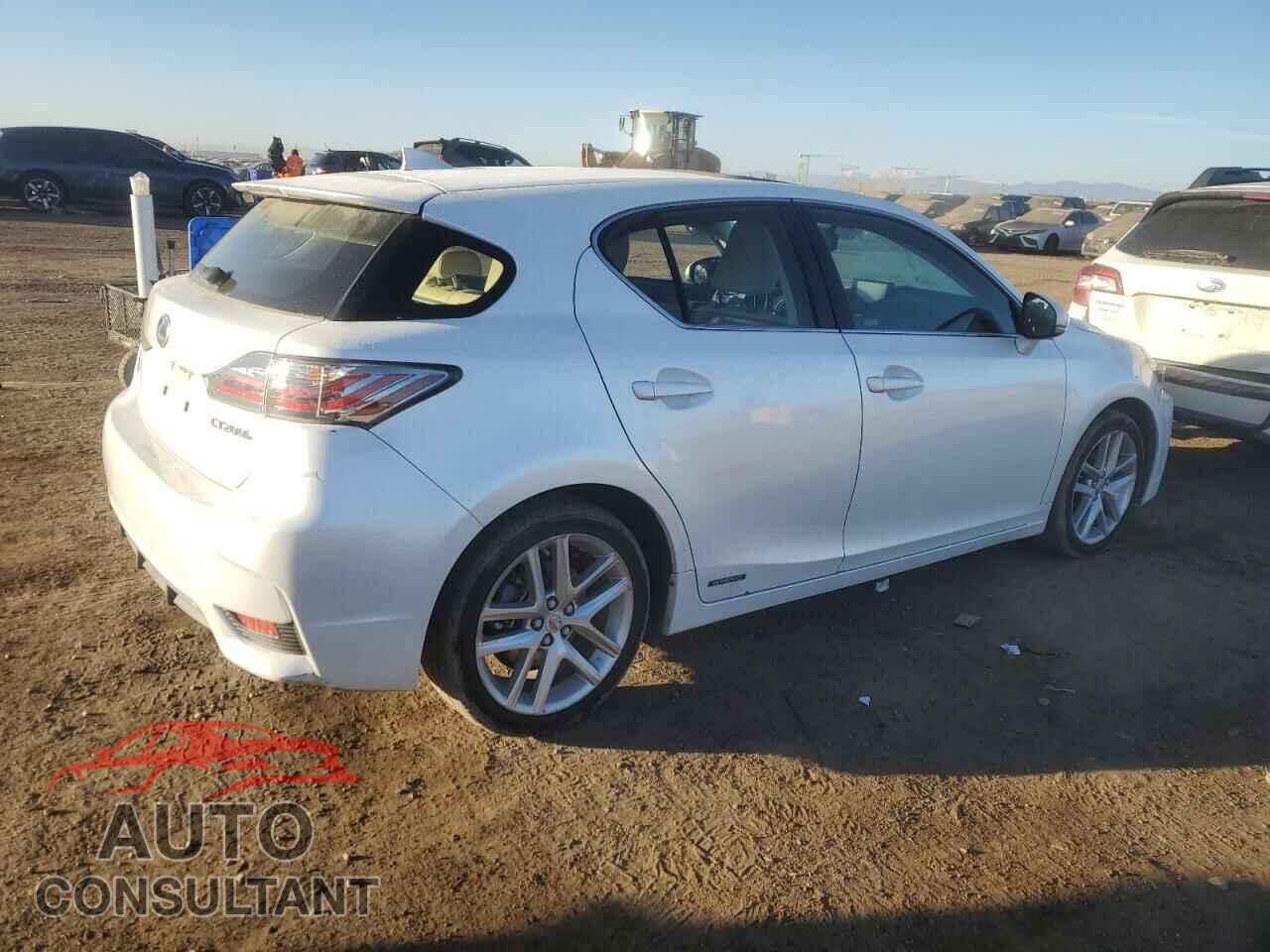 LEXUS CT 200 2017 - JTHKD5BH4H2291386