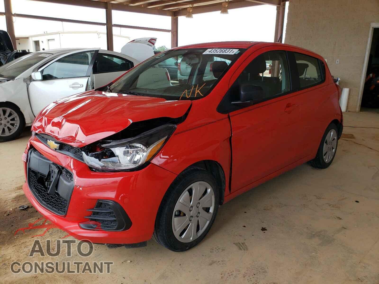 CHEVROLET SPARK 2017 - KL8CB6SA8HC784608