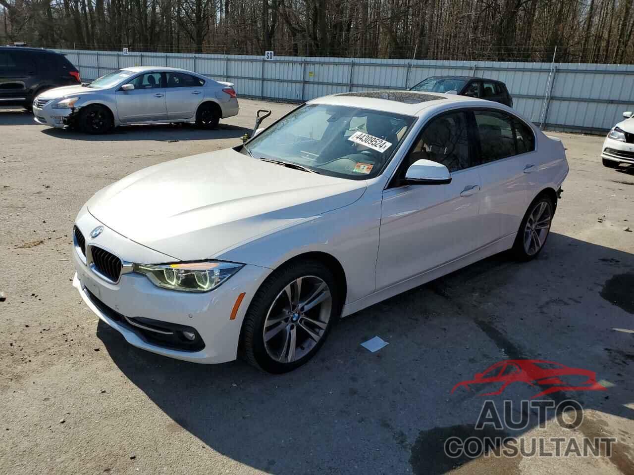 BMW 3 SERIES 2017 - WBA8D9G52HNT91225