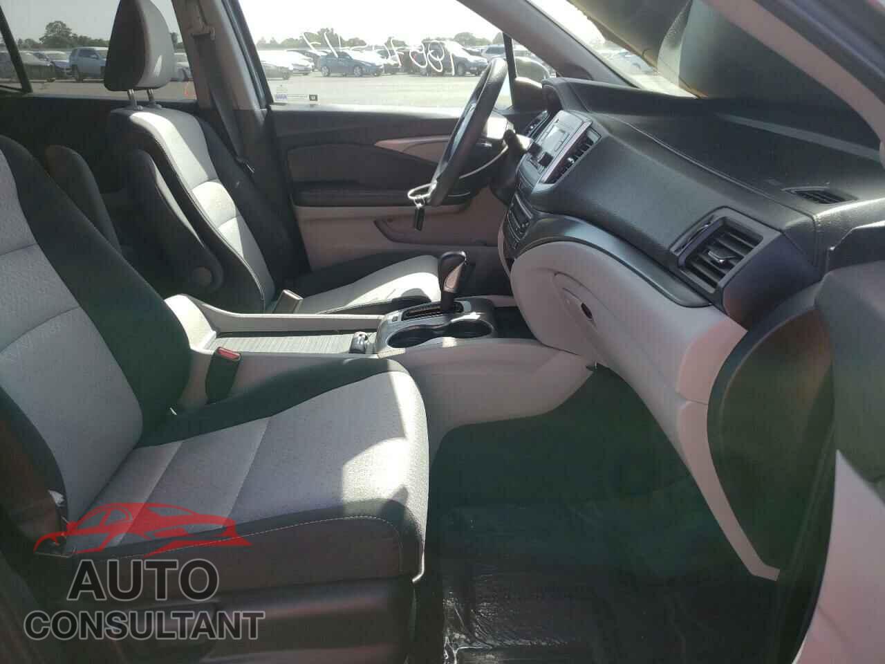 HONDA RIDGELINE 2017 - 5FPYK2F41HB007465