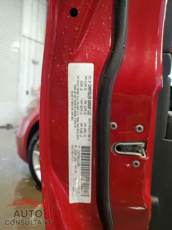 DODGE DART 2013 - 1C3CDFBA6DD302065
