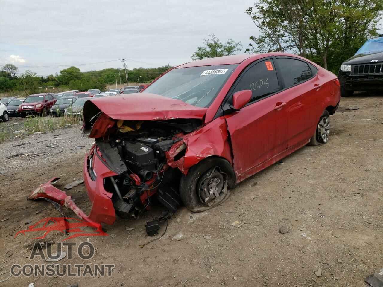 HYUNDAI ACCENT 2016 - KMHCT4AEXGU968675