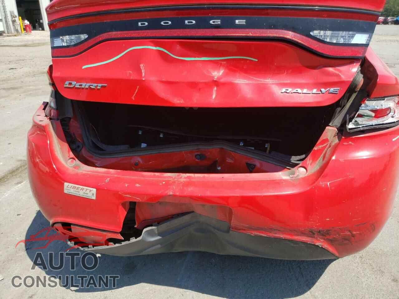 DODGE DART 2016 - 1C3CDFFA7GD817395