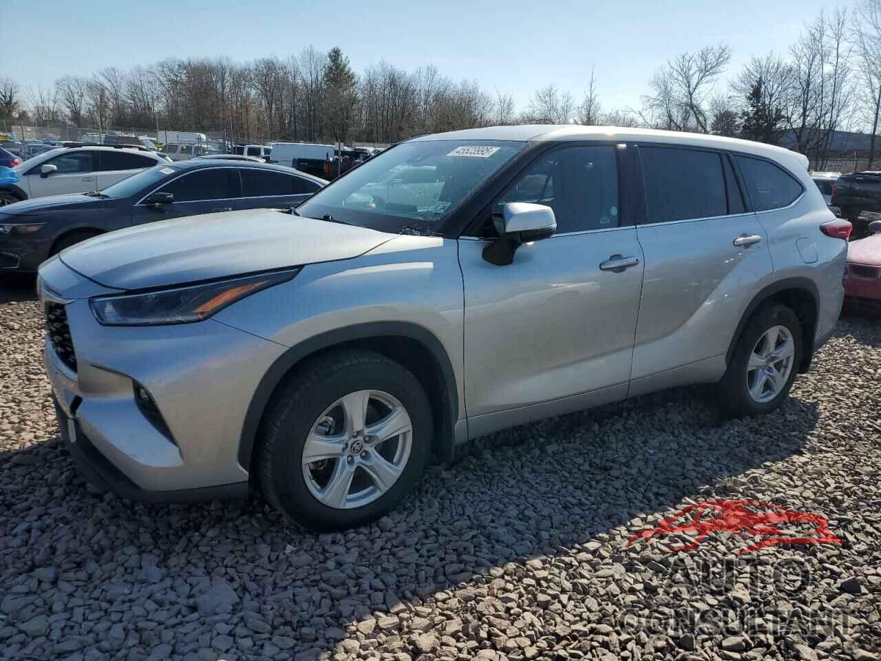 TOYOTA HIGHLANDER 2021 - 5TDBZRBH4MS546244