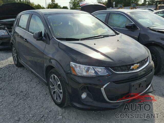 CHEVROLET SONIC 2017 - 1G1JD6SB4H4163984