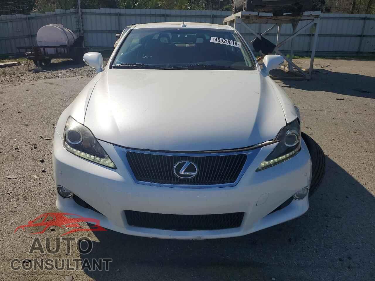 LEXUS IS 2012 - JTHFF2C28C2523789