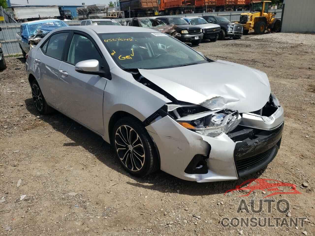 TOYOTA COROLLA 2016 - 5YFBURHE3GP400829