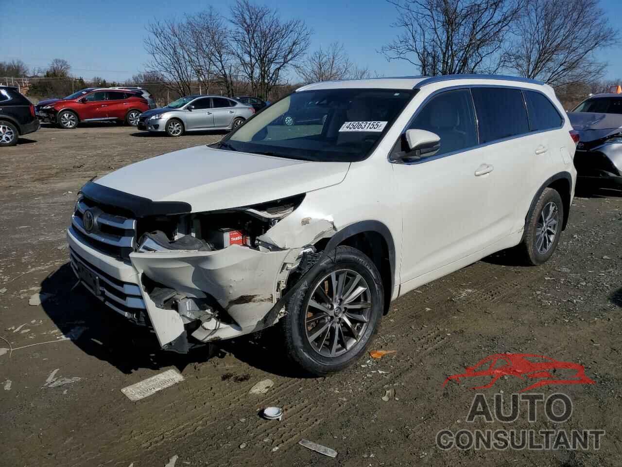 TOYOTA HIGHLANDER 2017 - 5TDJZRFHXHS449447