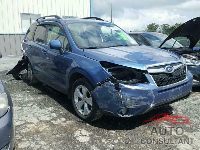 SUBARU FORESTER 2016 - JF2SJAFC1GH504373