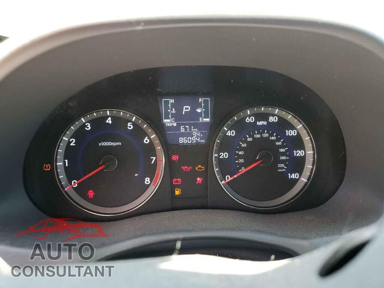 HYUNDAI ACCENT 2016 - KMHCT4AE9GU963659