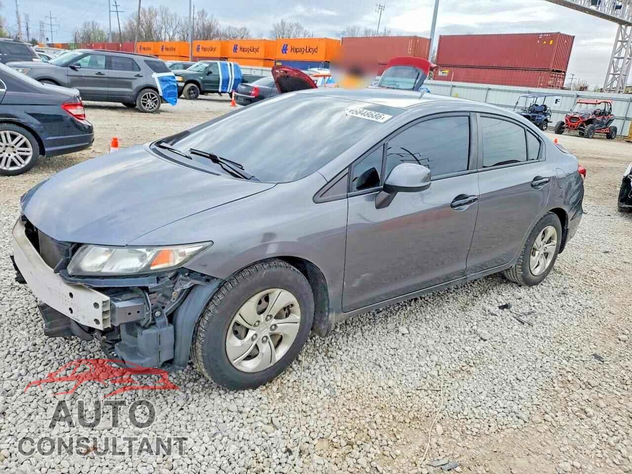 HONDA CIVIC 2013 - 19XFB2F57DE243885