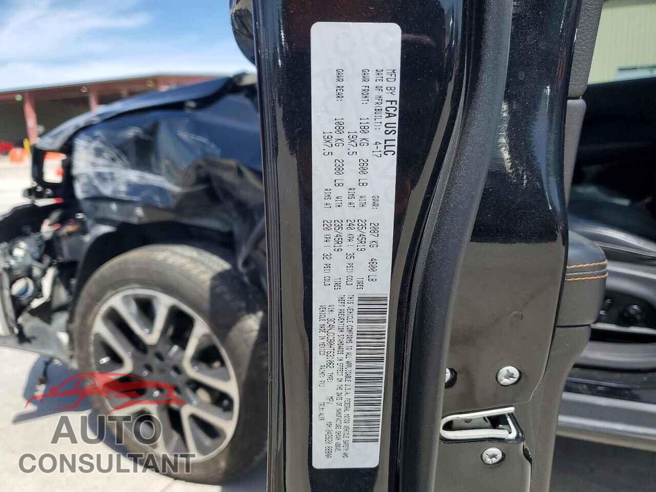 JEEP COMPASS 2017 - 3C4NJDCB0HT631062