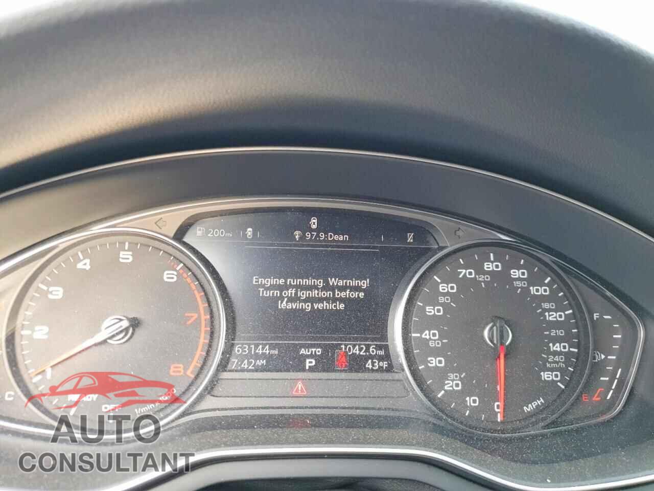 AUDI A4 2018 - WAULMAF4XJA140096