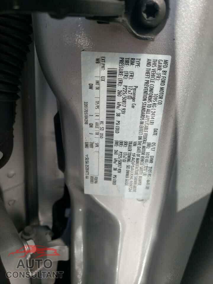 FORD CMAX 2017 - 1FADP5AUXHL109724