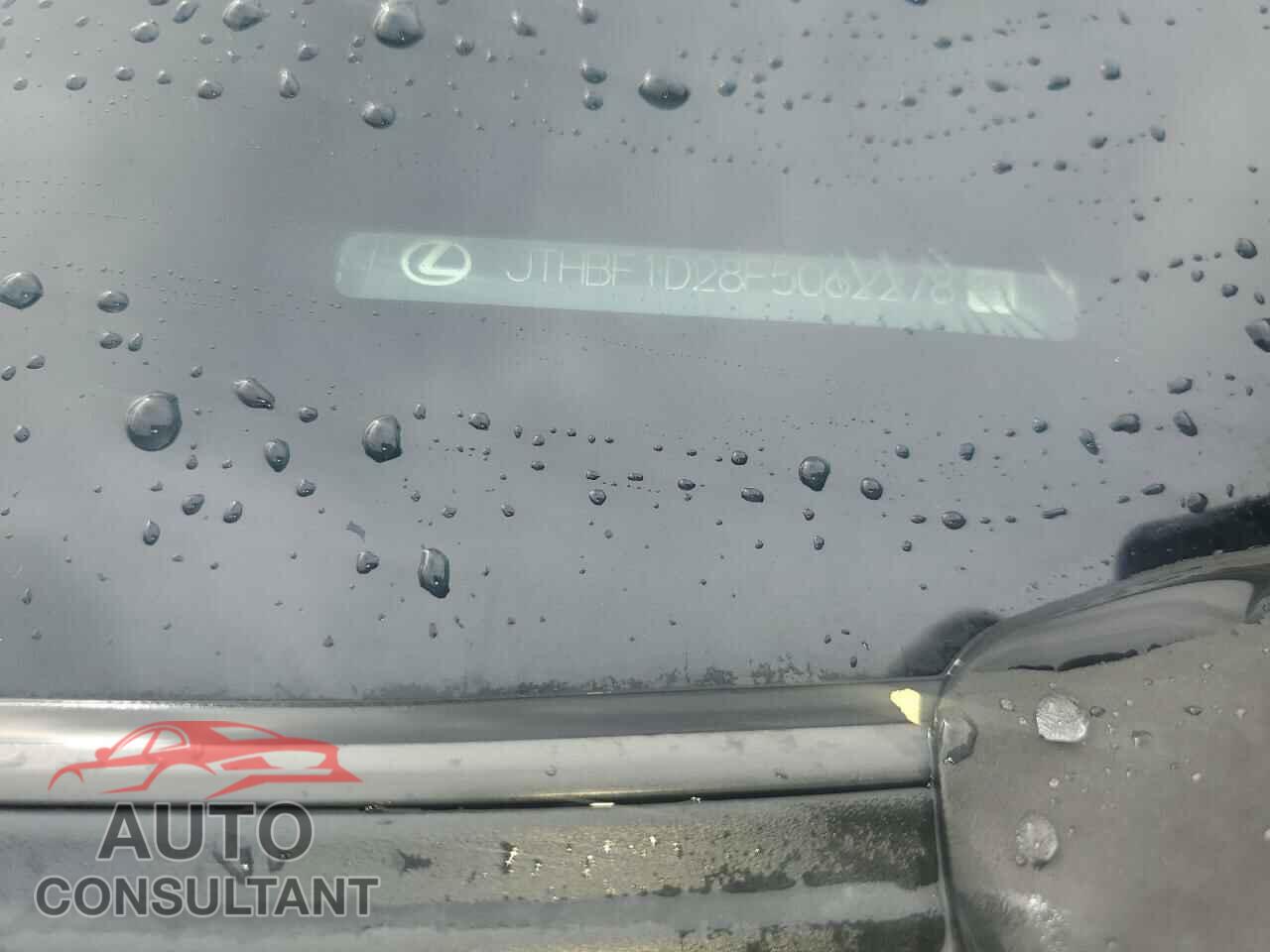 LEXUS IS 2015 - JTHBF1D28F5062278