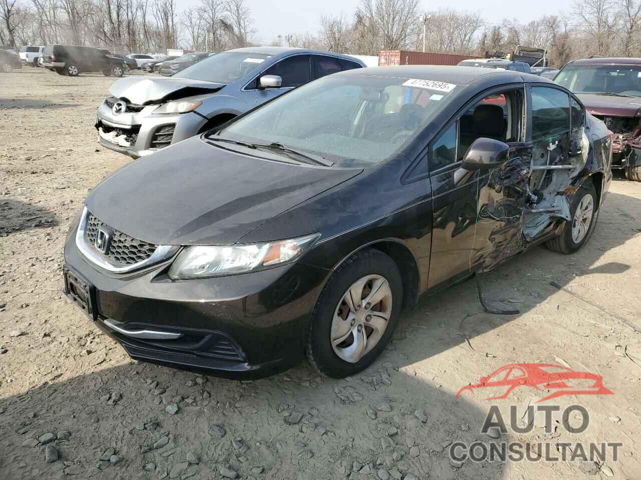 HONDA CIVIC 2013 - 19XFB2F58DE043954