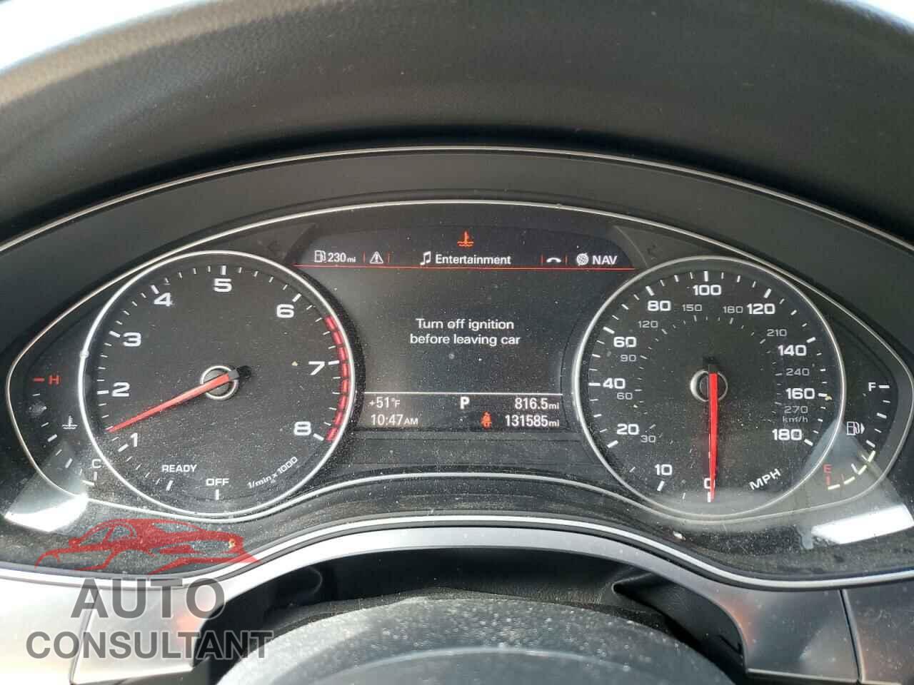 AUDI A7 2016 - WAUWGAFC8GN004529