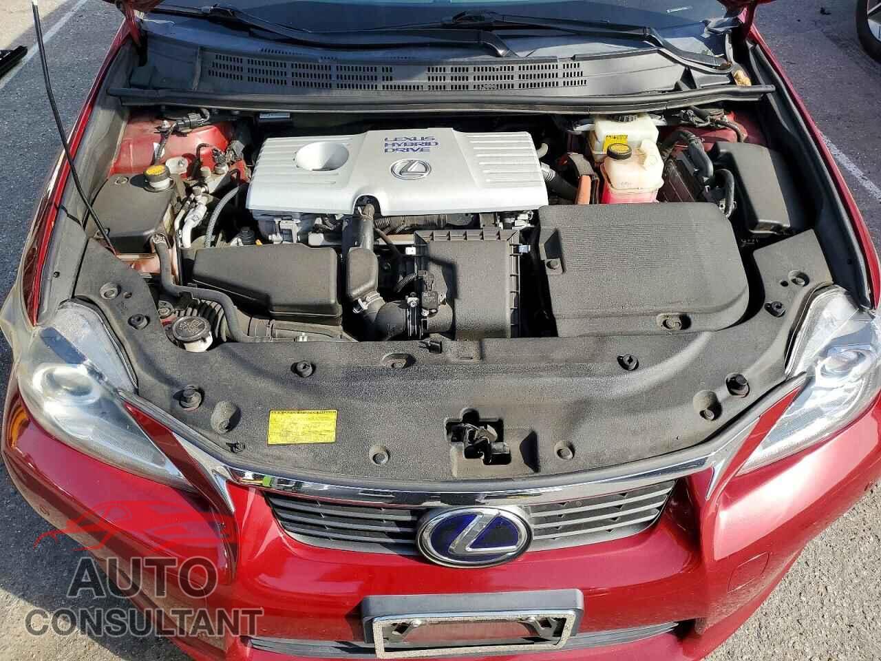 LEXUS CT 200 2013 - JTHKD5BH8D2153991