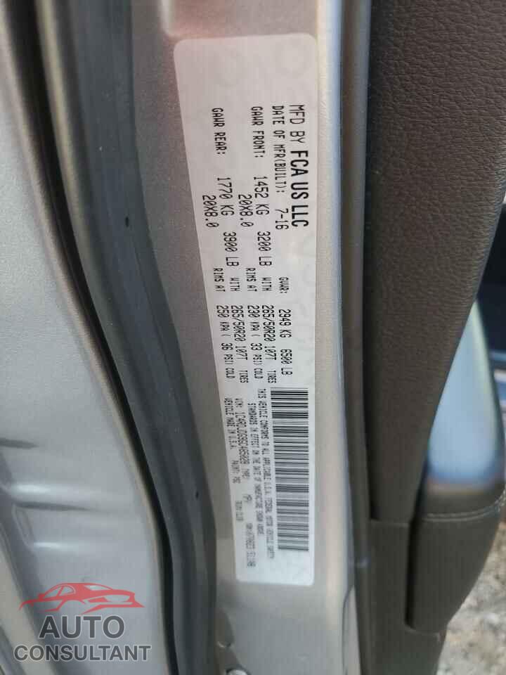 DODGE DURANGO 2016 - 1C4RDJDG9GC485028