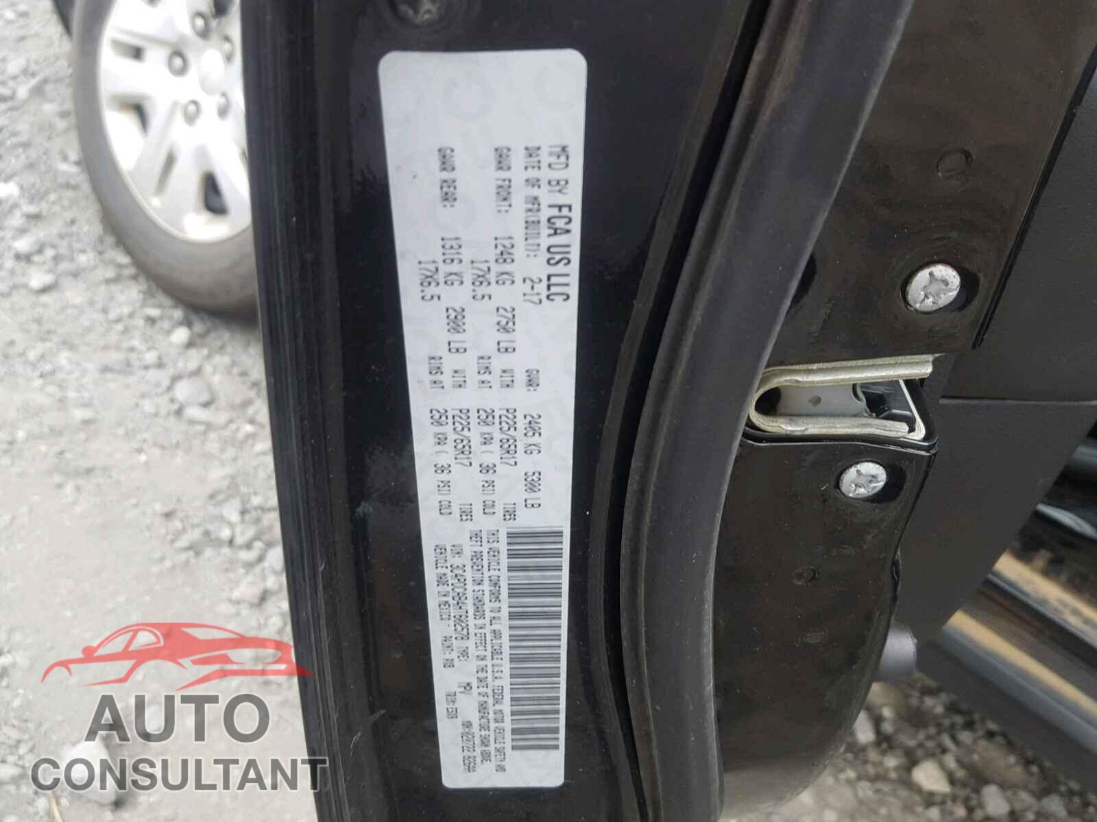DODGE JOURNEY SE 2017 - 3C4PDCAB4HT602578