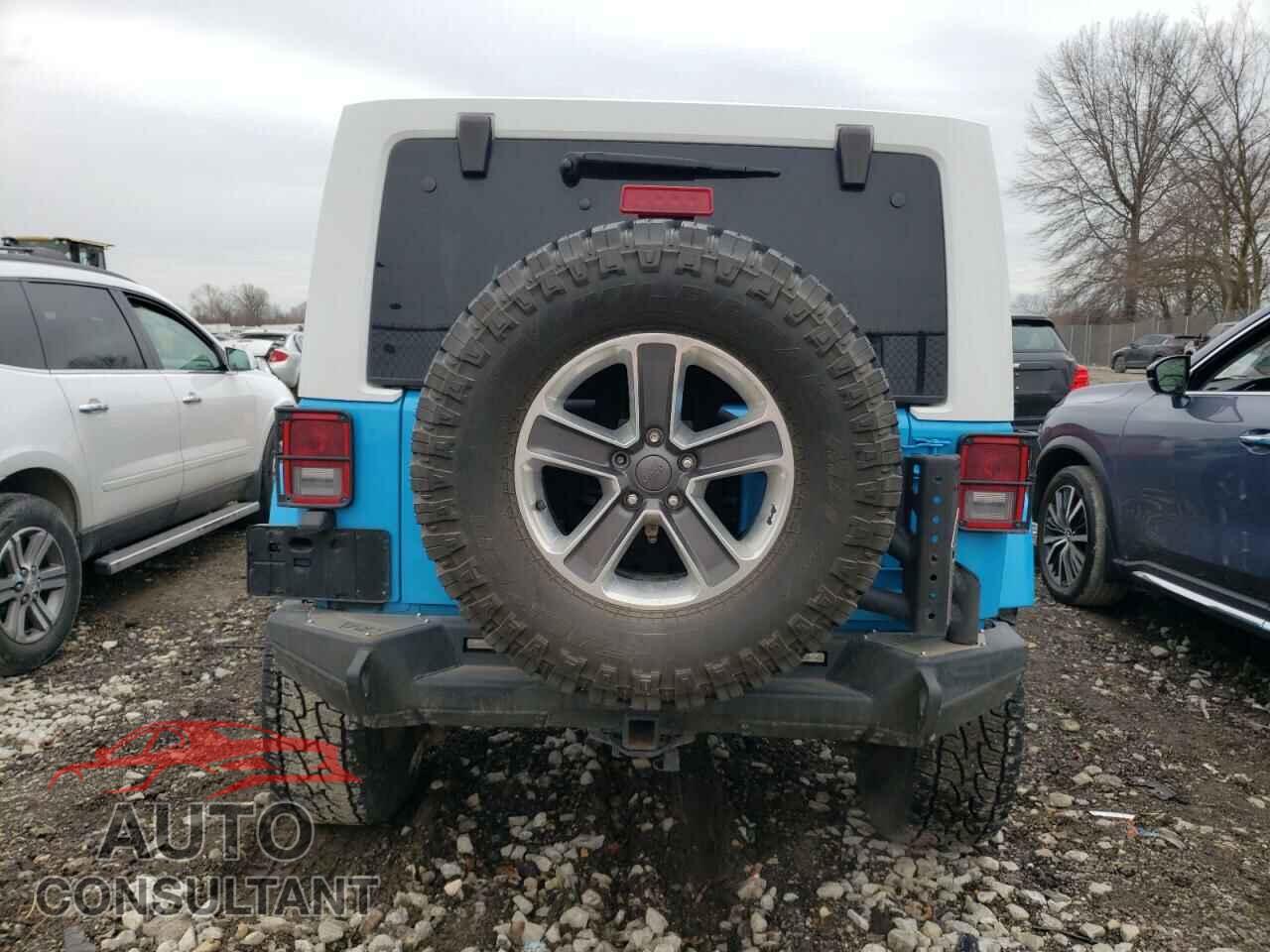 JEEP WRANGLER 2017 - 1C4BJWEG3HL631057