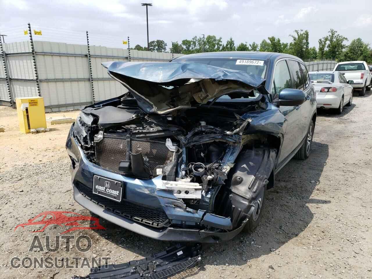 HONDA PILOT 2017 - 5FNYF5H51HB040468