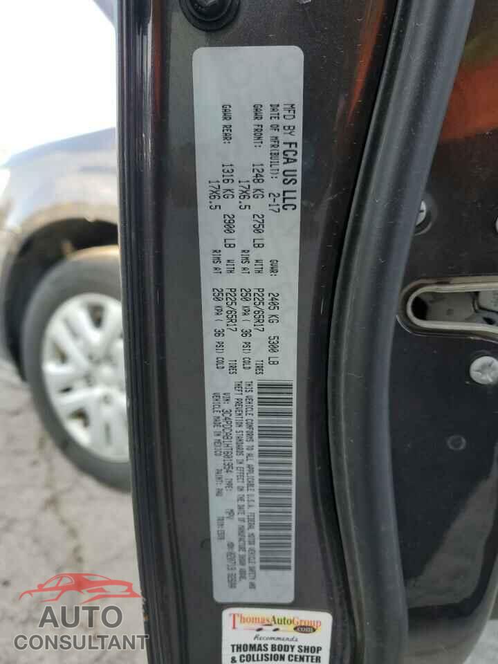 DODGE JOURNEY 2017 - 3C4PDCAB1HT601954