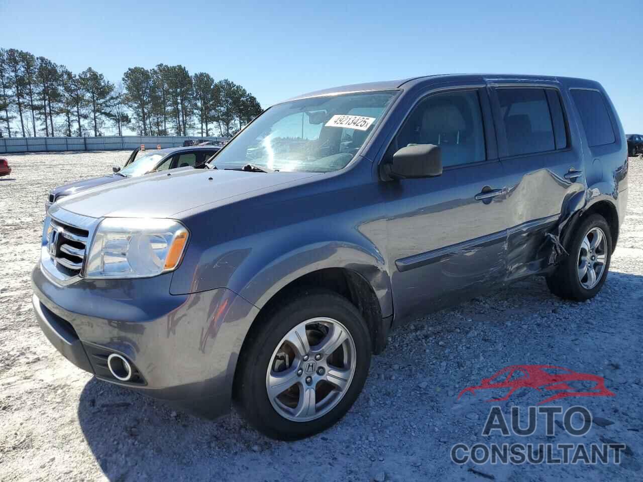 HONDA PILOT 2014 - 5FNYF3H74EB007594