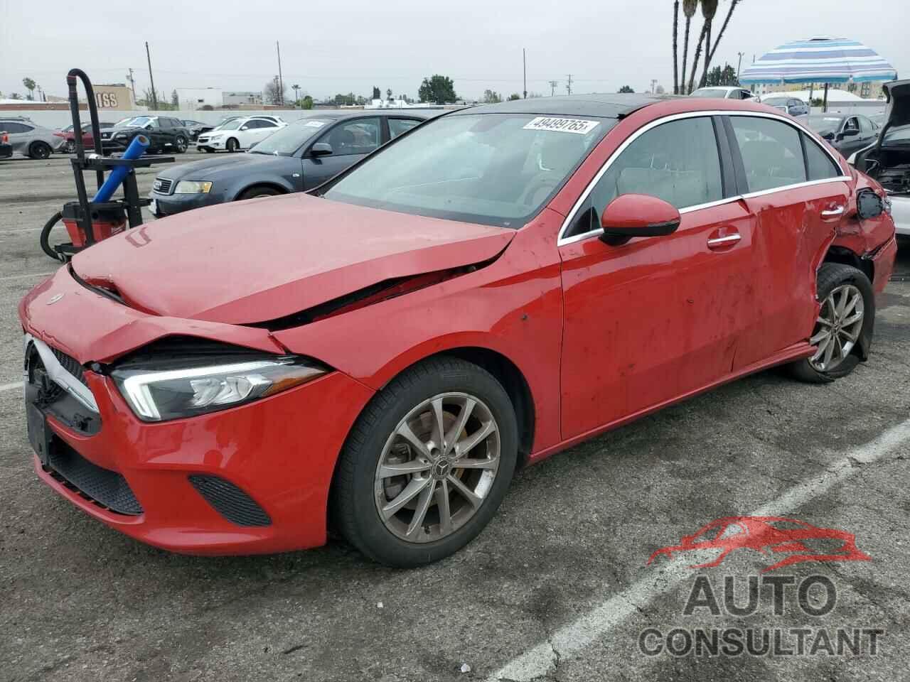 MERCEDES-BENZ A-CLASS 2019 - WDD3G4EB9KW025706