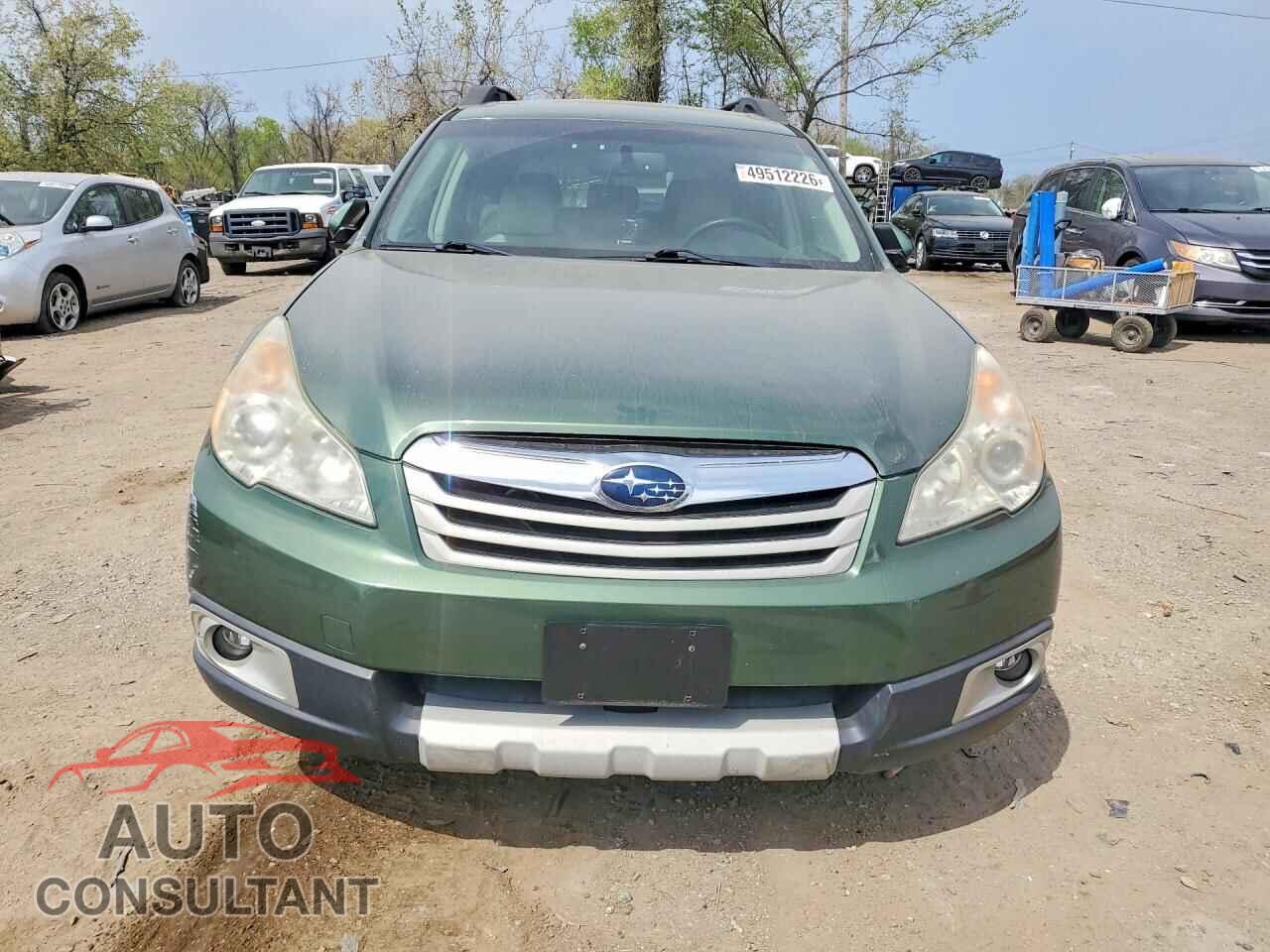 SUBARU OUTBACK 2012 - 4S4BRBLC9C3202561