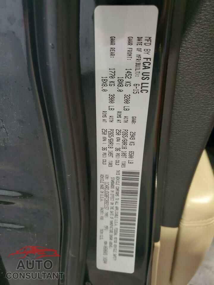 DODGE DURANGO 2015 - 1C4RDJDG8FC892157