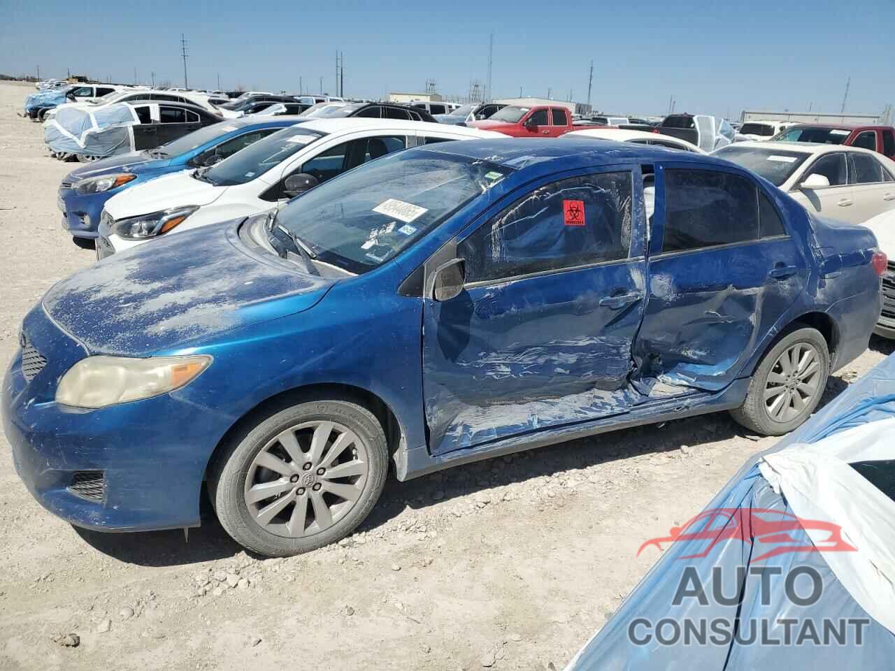 TOYOTA COROLLA 2009 - 1NXBU40E29Z084047
