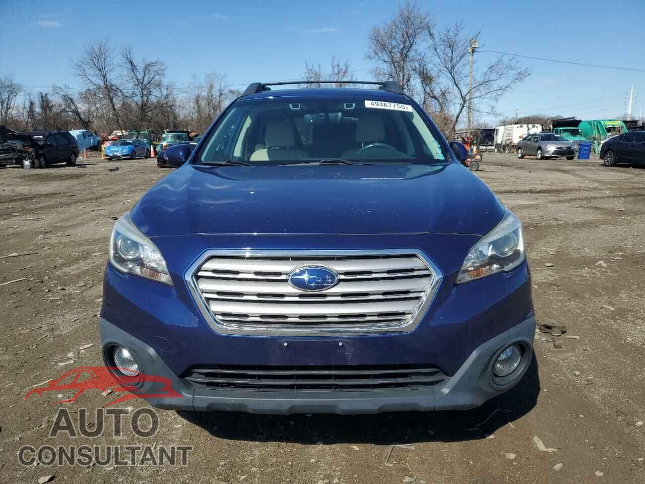 SUBARU OUTBACK 2017 - 4S4BSAHC5H3340175