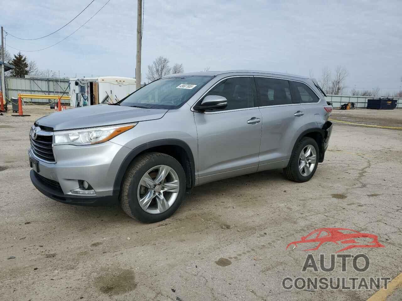TOYOTA HIGHLANDER 2014 - 5TDDKRFH4ES007762