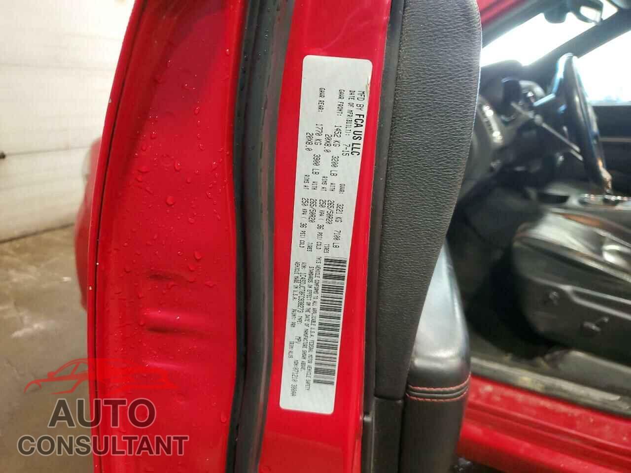 DODGE DURANGO 2015 - 1C4SDJCT0FC938273