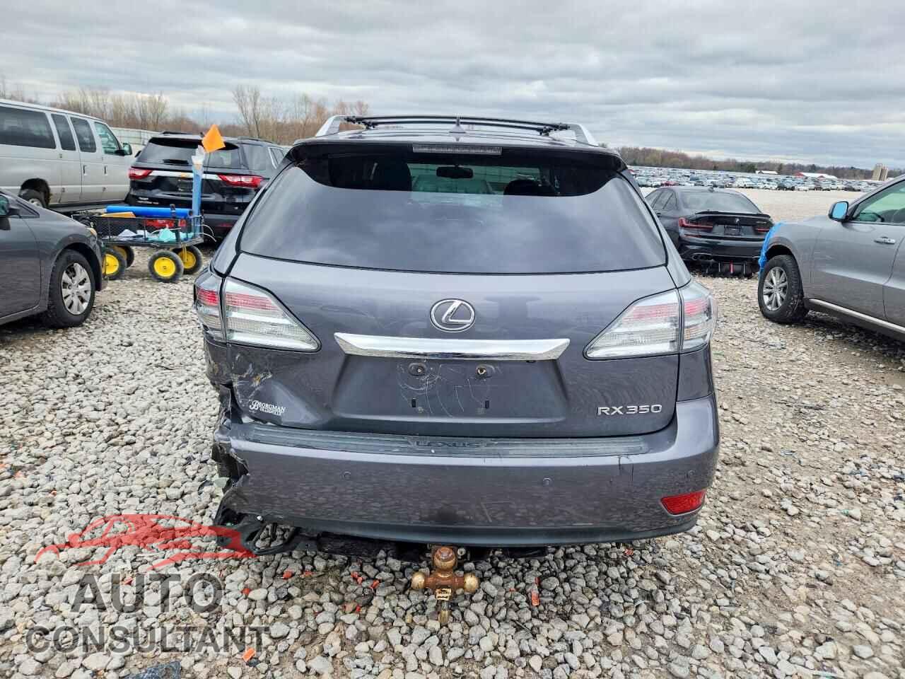 LEXUS RX350 2012 - 2T2BK1BA7CC131589