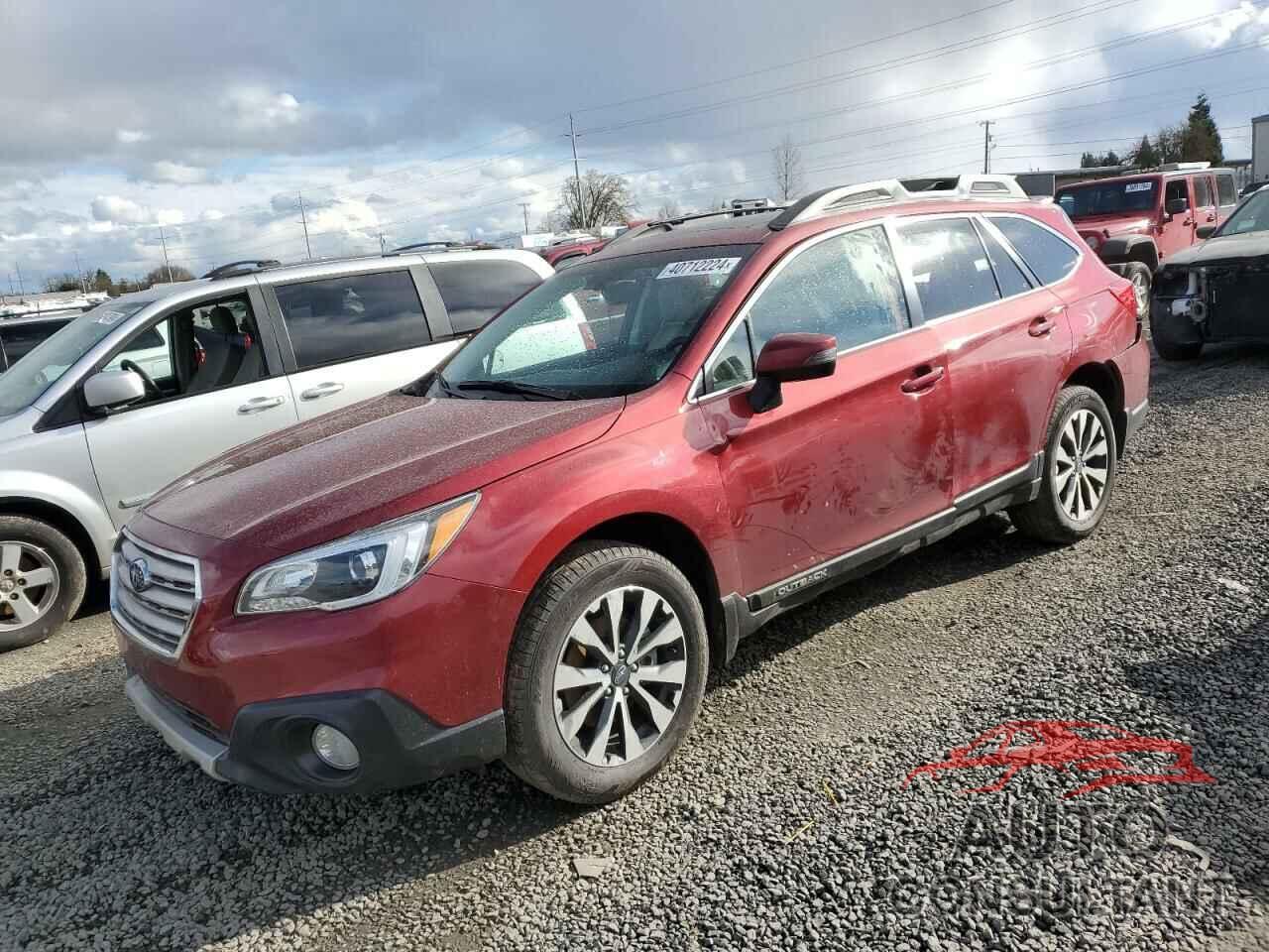 SUBARU OUTBACK 2016 - 4S4BSANC4G3266850