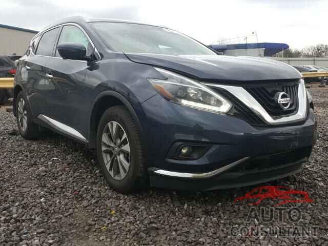 NISSAN MURANO 2018 - 5N1AZ2MH3JN172707