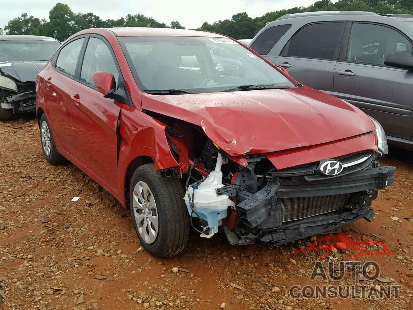 HYUNDAI ACCENT 2016 - KMHCT4AE4GU104494