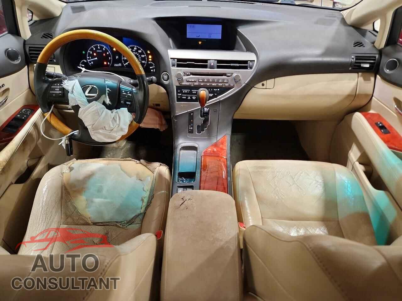 LEXUS RX 350 2010 - 2T2BK1BA3AC066446