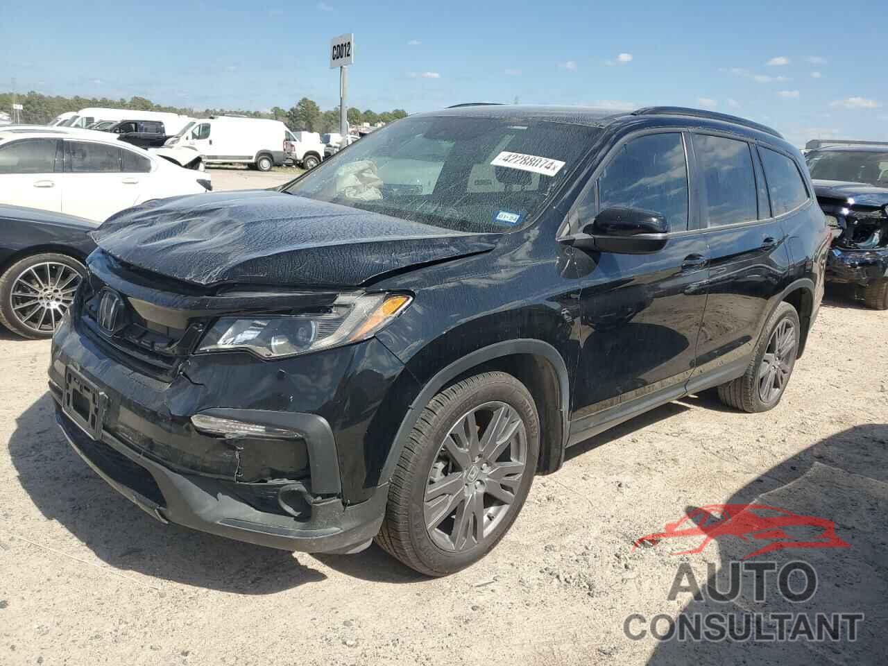 HONDA PILOT 2022 - 5FNYF5H35NB012621