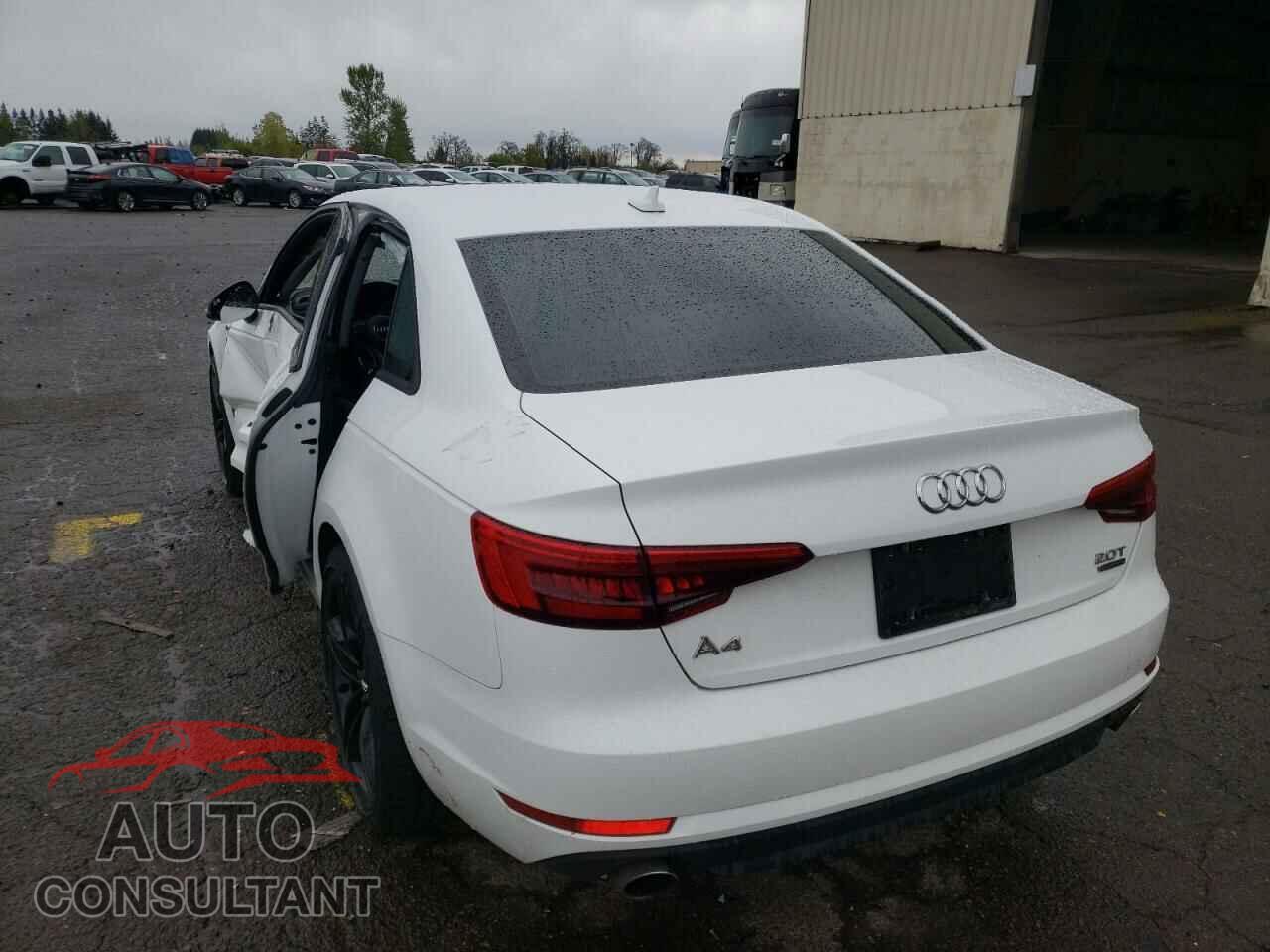 AUDI A4 2017 - WAUANAF46HN027768