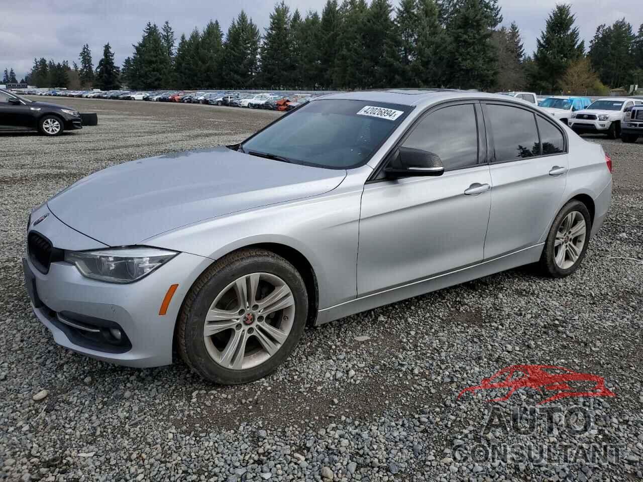 BMW 3 SERIES 2016 - WBA8E3G58GNT80254