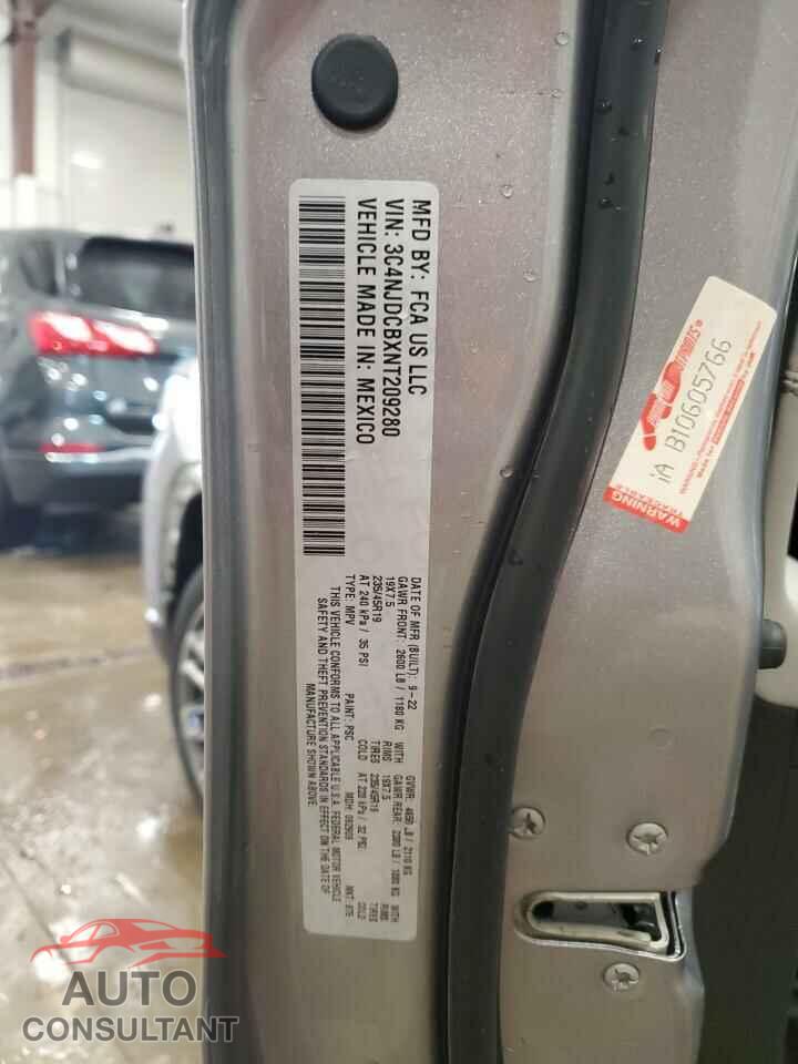 JEEP COMPASS 2022 - 3C4NJDCBXNT209280