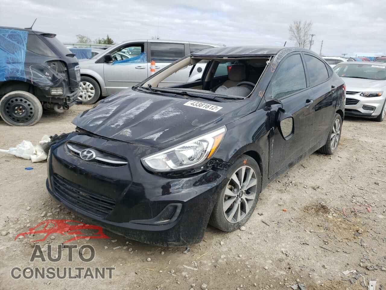 HYUNDAI ACCENT 2017 - KMHCT4AE7HU353809